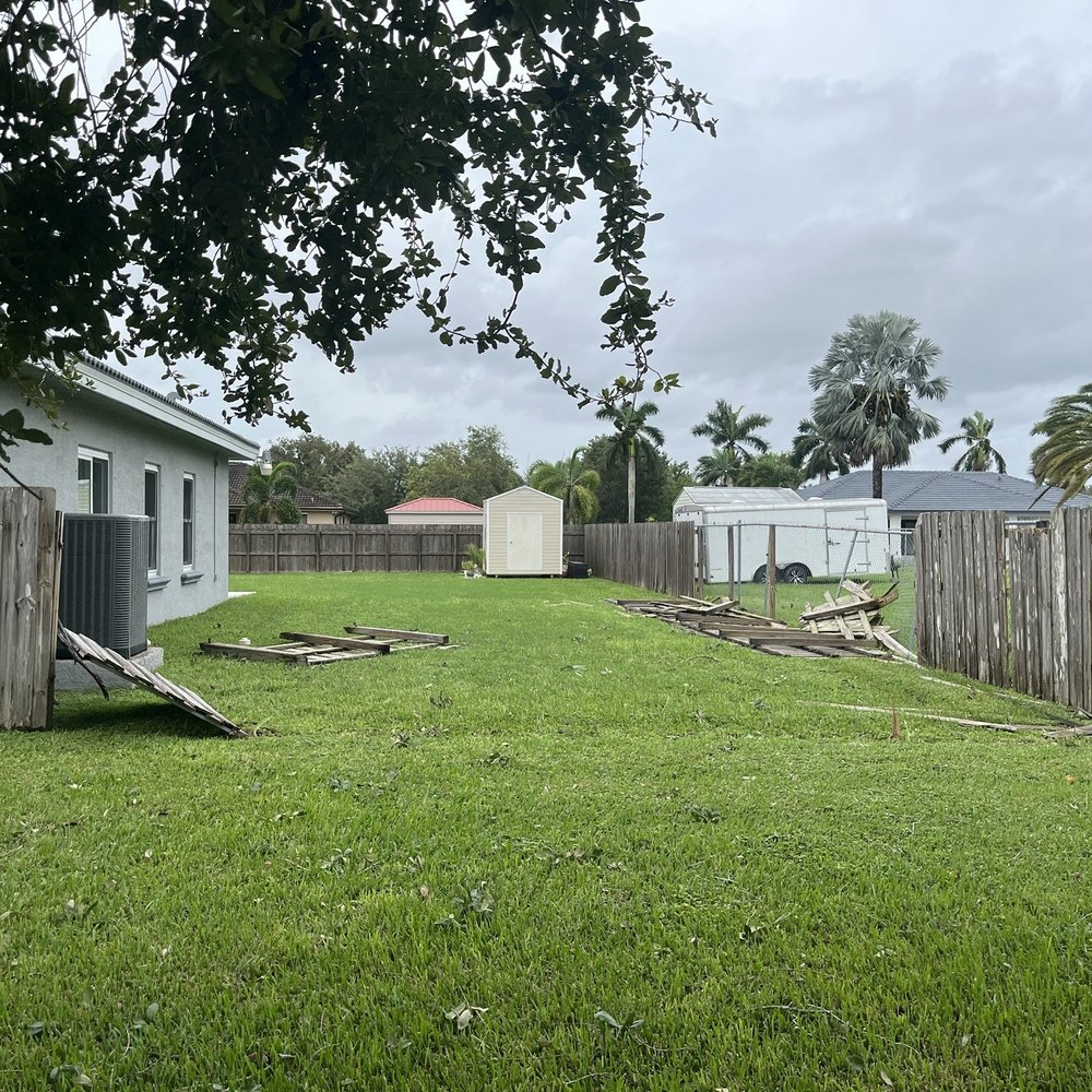 Sotolongo Fence - Part of the aftermath from the tornado. - Fences & Gates Near Me