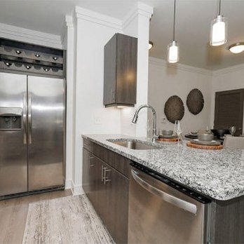 Cue Luxury Apartments - Kitchen at Cue Luxury Apartments - Apartments Near Me - Cypress, Texas Cue Luxury Apartments - Kitchen at Cue Luxury Apartments - Apartments Near Me - Cypress, Texas