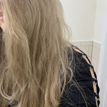 MG Hair Salon - Tadaaaa! My current hair after ONE WASH (yes, I only washed my hair once since my treatment and all of the dye has left me) - Hair Stylists Near Me - Bayside, New York MG Hair Salon - Tadaaaa! My current hair after ONE WASH (yes, I only washed my hair once since my treatment and all of the dye has left me) - Hair Stylists Near Me - Bayside, New York