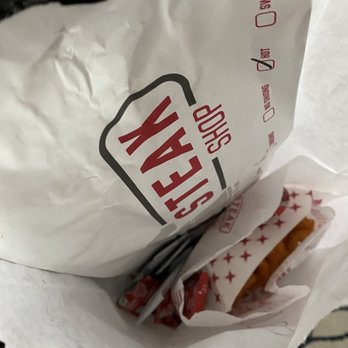 The Cheese Steak Shop - To go order of chicken hoagie full size and curly fries - Sandwiches Near Me - Alameda, California The Cheese Steak Shop - To go order of chicken hoagie full size and curly fries - Sandwiches Near Me - Alameda, California
