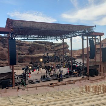 Red Rocks Amphitheatre - Stage View - Music Venues Near Me - Morrison, Colorado