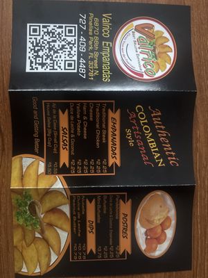 Menu photo 2 Empanadas Valrico Pinellas Park, FL
