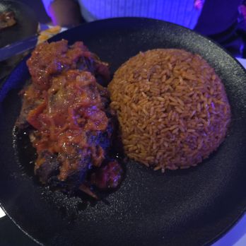 Lagos TSQ - Jollof Rice and Goat meat - African Near Me - New York, New York Lagos TSQ - Jollof Rice and Goat meat - African Near Me - New York, New York
