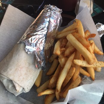 D'Yar - Beef and lamb gyro with fries - Mediterranean Near Me - Berkeley, California