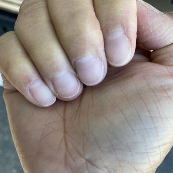 Pampered Nails and Spa - Manicure no polish - Nail Salons Near Me - Lancaster, California