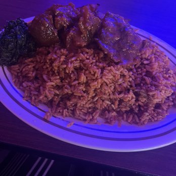Marie African Flavors - Jollof rice with beef - African Near Me - Houston, Texas Marie African Flavors - Jollof rice with beef - African Near Me - Houston, Texas