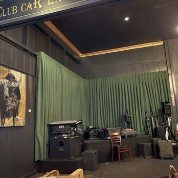 The Club Car - Inside stage - New American Near Me - Auburn, California