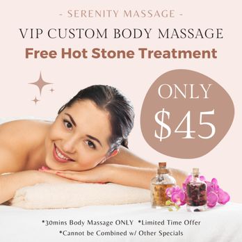 Serenity Massage - Walk-in & Appointment Welcome - Massage Near Me - Greenville, South Carolina Serenity Massage - Walk-in & Appointment Welcome - Massage Near Me - Greenville, South Carolina