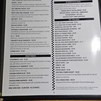 Canton Taggarts Ice Cream - Canton - Menu 6- as of June 2026 - Ice Cream & Frozen Yogurt Near Me - Canton, Ohio