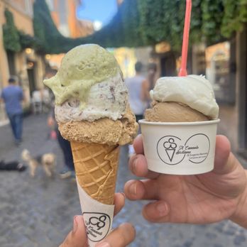 Fior di Luna - Pistachio/Stracciatella/Coffee and vanilla/Coffee - Ice Cream & Frozen Yogurt Near Me - Rome, RM Fior di Luna - Pistachio/Stracciatella/Coffee and vanilla/Coffee - Ice Cream & Frozen Yogurt Near Me - Rome, RM