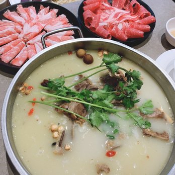 Happy Lamb Hot Pot - Upgrade to premium beef and lamb +$3 per person - Mongolian Near Me - Toronto, Ontario