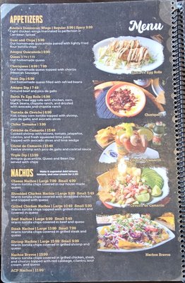 Menu photo 6 Amigos Mexican Grill Winston-Salem, NC