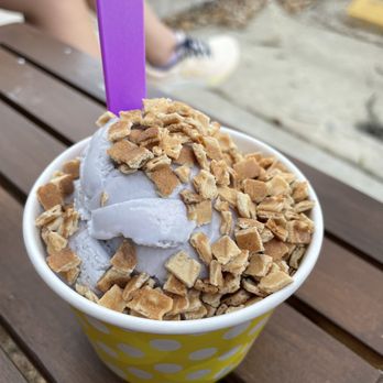 Bee Nice Cream - Honey Lavender Ice Cream w/ Cone Chips - Ice Cream & Frozen Yogurt Near Me - San Antonio, Texas Bee Nice Cream - Honey Lavender Ice Cream w/ Cone Chips - Ice Cream & Frozen Yogurt Near Me - San Antonio, Texas