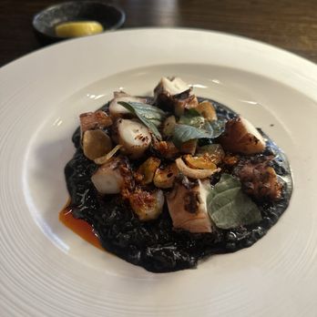 Sparrow + Wolf - Octopus risotto - New American Near Me - Las Vegas, Nevada