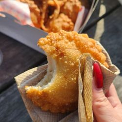 Corn Havarti empanada
