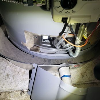 Green's Property Inspections - Inspecting a water heater at a Temecula home inspection. Poor little guy. Get your home inspected with Green's Property Inspections - Home Inspectors Near Me Green's Property Inspections - Inspecting a water heater at a Temecula home inspection. Poor little guy. Get your home inspected with Green's Property Inspections - Home Inspectors Near Me