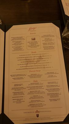 Menu photo 5 Barry's Downtown Prime Las Vegas, NV