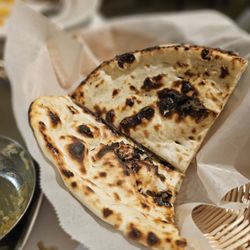 The Clove Indian Cuisine - Butter naan.