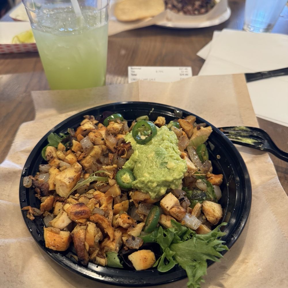 Primecut Taqueria - Chicken salad with spicy serrano peppers - Tacos Near Me - Placentia, California Primecut Taqueria - Chicken salad with spicy serrano peppers - Tacos Near Me - Placentia, California