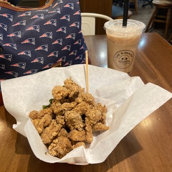Cafe Bungalow - Popcorn Chicken and Earl Grey Lavender Milk Tea - Coffee & Tea Near Me - Azusa, California Cafe Bungalow - Popcorn Chicken and Earl Grey Lavender Milk Tea - Coffee & Tea Near Me - Azusa, California