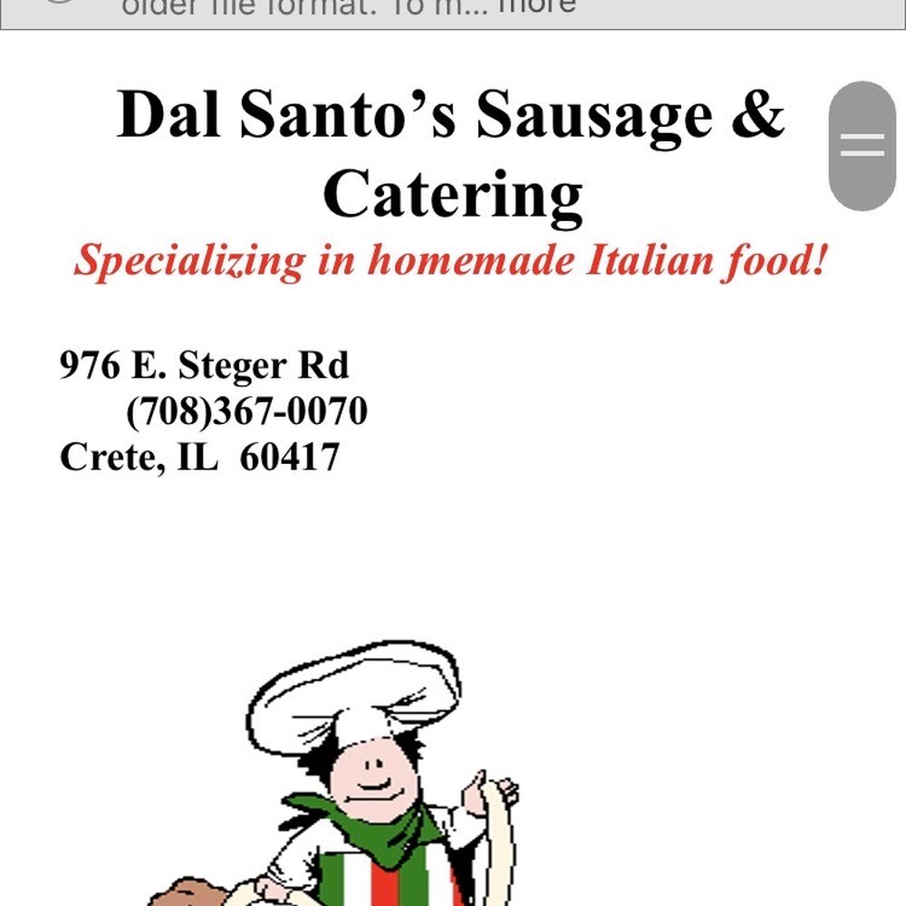 Outdated menu