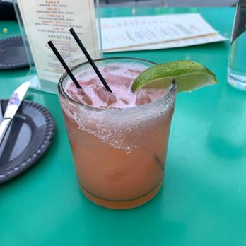 Sor Ynez - Strawberry margarita -- not quite as bright as the last time - Mexican Near Me - Philadelphia, Pennsylvania Sor Ynez - Strawberry margarita -- not quite as bright as the last time - Mexican Near Me - Philadelphia, Pennsylvania