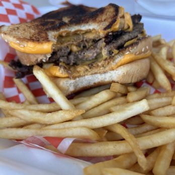 Needles Smashed Burgers - Grilled cheese smash - Burgers Near Me - Needles, California