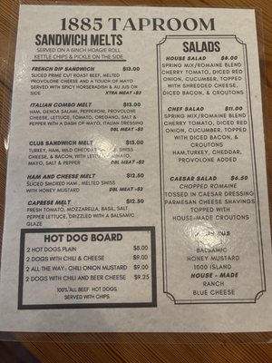 Menu photo 3 1885 Taproom Simpsonville, SC
