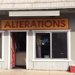 Alterations - The front of the alteration shop