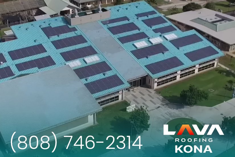 Slide of Lava Roofing Kona