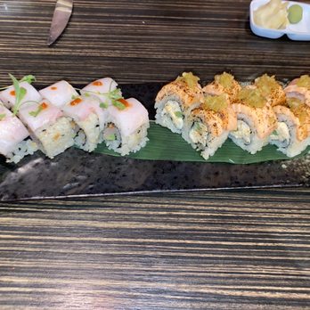 Sushi Pop - ceviche roll and cajun persuasion roll - Sushi Bars Near Me - Oviedo, Florida Sushi Pop - ceviche roll and cajun persuasion roll - Sushi Bars Near Me - Oviedo, Florida