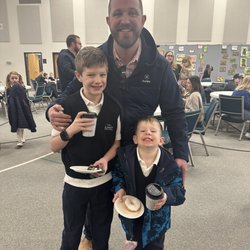 Summit Christian Academy - Donuts with dear ones