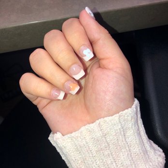 Paulene's Nails - French tip acrylic set - Nail Salons Near Me - Peoria, Arizona Paulene's Nails - French tip acrylic set - Nail Salons Near Me - Peoria, Arizona
