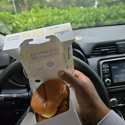 Classic chicken sandwich. Classic chicken sandwich.