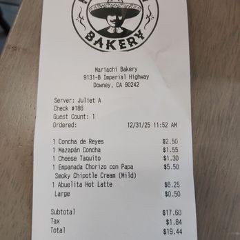 Mariachi Bakery - Bakeries Near Me - Downey, California