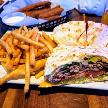 The Lime - Quesadilla Burger w/ Fries - Sports Bars Near Me - Kirkland, Washington The Lime - Quesadilla Burger w/ Fries - Sports Bars Near Me - Kirkland, Washington