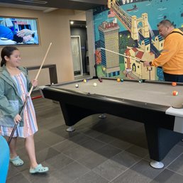 Playing before we head out to magnolia table