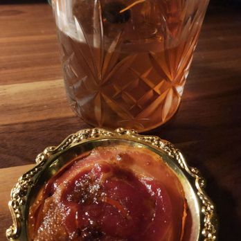 Timpano Hyde Park - Old fashioned with bacon added AFTER having to ask for it - Italian Near Me - Tampa, Florida Timpano Hyde Park - Old fashioned with bacon added AFTER having to ask for it - Italian Near Me - Tampa, Florida