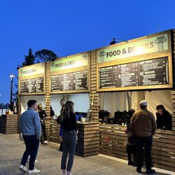 Greek Theatre - UC Berkeley - Food stands