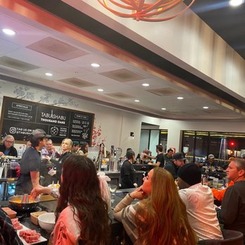 Tabu Shabu - Saturday night about 6:30. - Japanese Near Me - Thousand Oaks, California