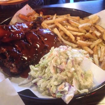 Phil's BBQ - Baby back rib and Chicken combo -$13.45 - Barbeque Near Me - San Diego, California