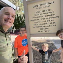 Sweetwater Park - The entrance to the park.