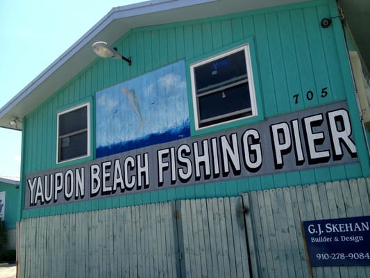 Oak Island Pier by null