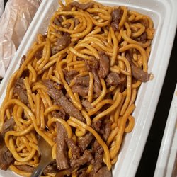 Gum Hoi Take-Out Restaurant - Beef lomein with no veggies