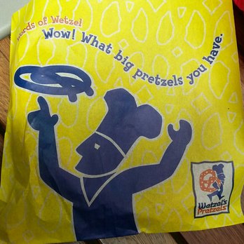 Wetzel's Pretzels - Words of Wetzel - Pretzels Near Me - Livermore, California