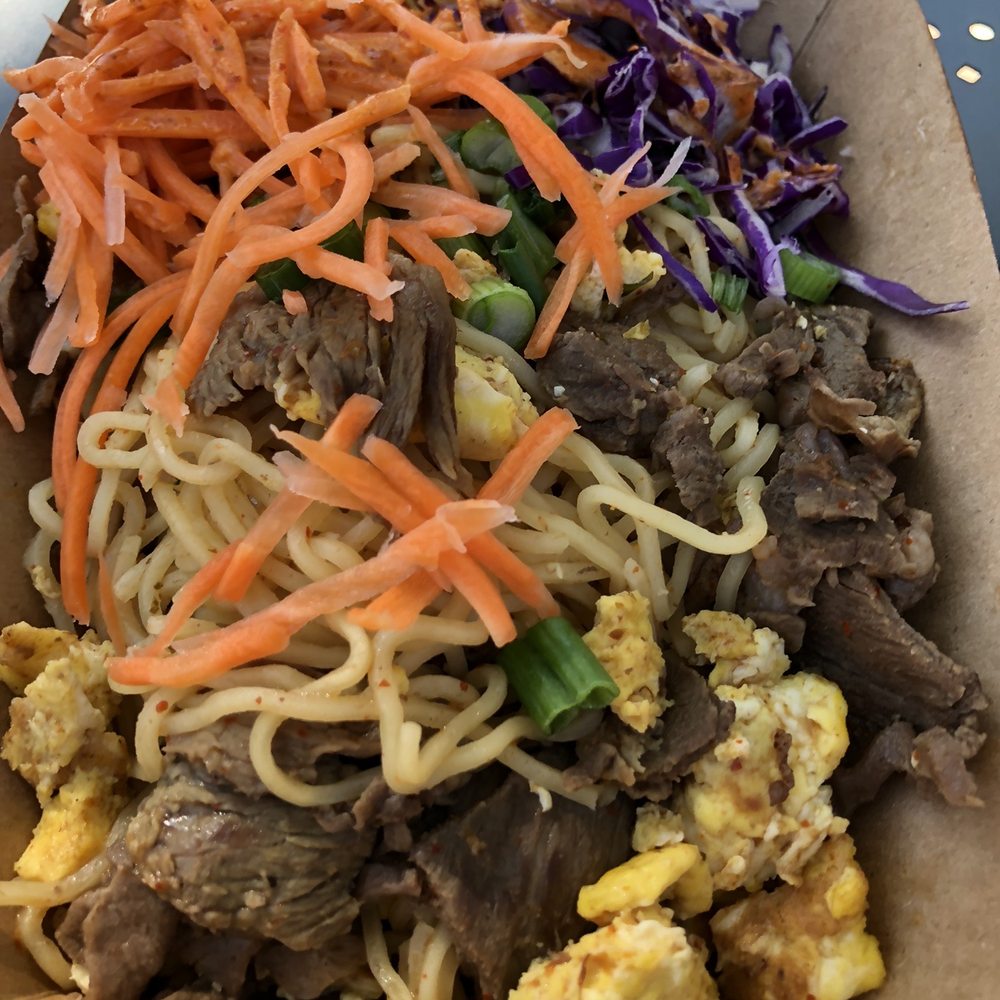 Thai Cook By Joy - Beef Tom yum noodles... not bad - Food Trucks Near Me - Cabazon, California Thai Cook By Joy - Beef Tom yum noodles... not bad - Food Trucks Near Me - Cabazon, California