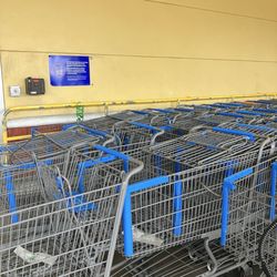 Walmart Neighborhood Market - The carts!!