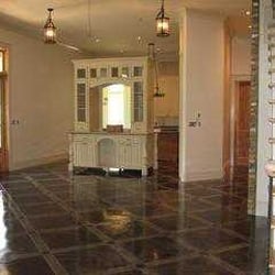 Scored Floors Inc - Scoring and multiple shades of acid stain