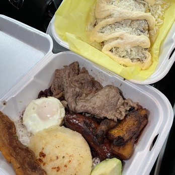 Colombian And More - Bandeja paisa - Food Trucks Near Me - Houston, Texas Colombian And More - Bandeja paisa - Food Trucks Near Me - Houston, Texas