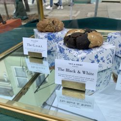 Bakery stand at the flea market (cookies & mini babkas)